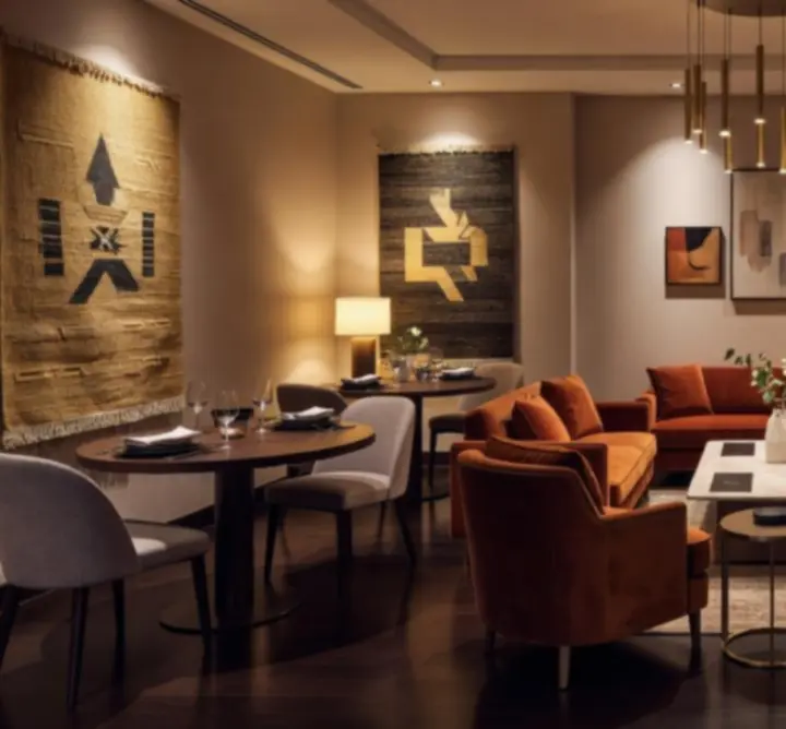 Elegáns, hangulatos enteriőr a ArtSide Studio Betéti Társaság Studio Lounge-ban